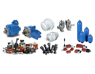 Vente composants, pompes, distributeurs, filtres, vérins hydrauliques, Accumulateurs....